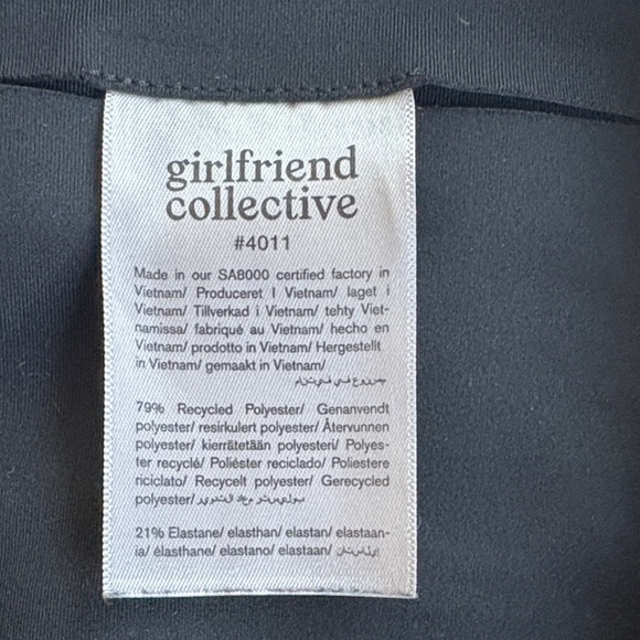 Black High Rise Bike Short - Picture 2 of 3